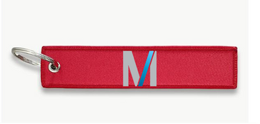 M AIRPORT KEY CHAIN